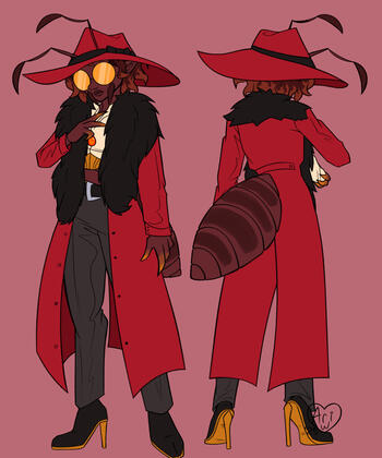 Solen is the Fire Ant queen who was unjustly usurped from the throne and gets her revenge by running the most dangerous organized crime group in Treasure City.